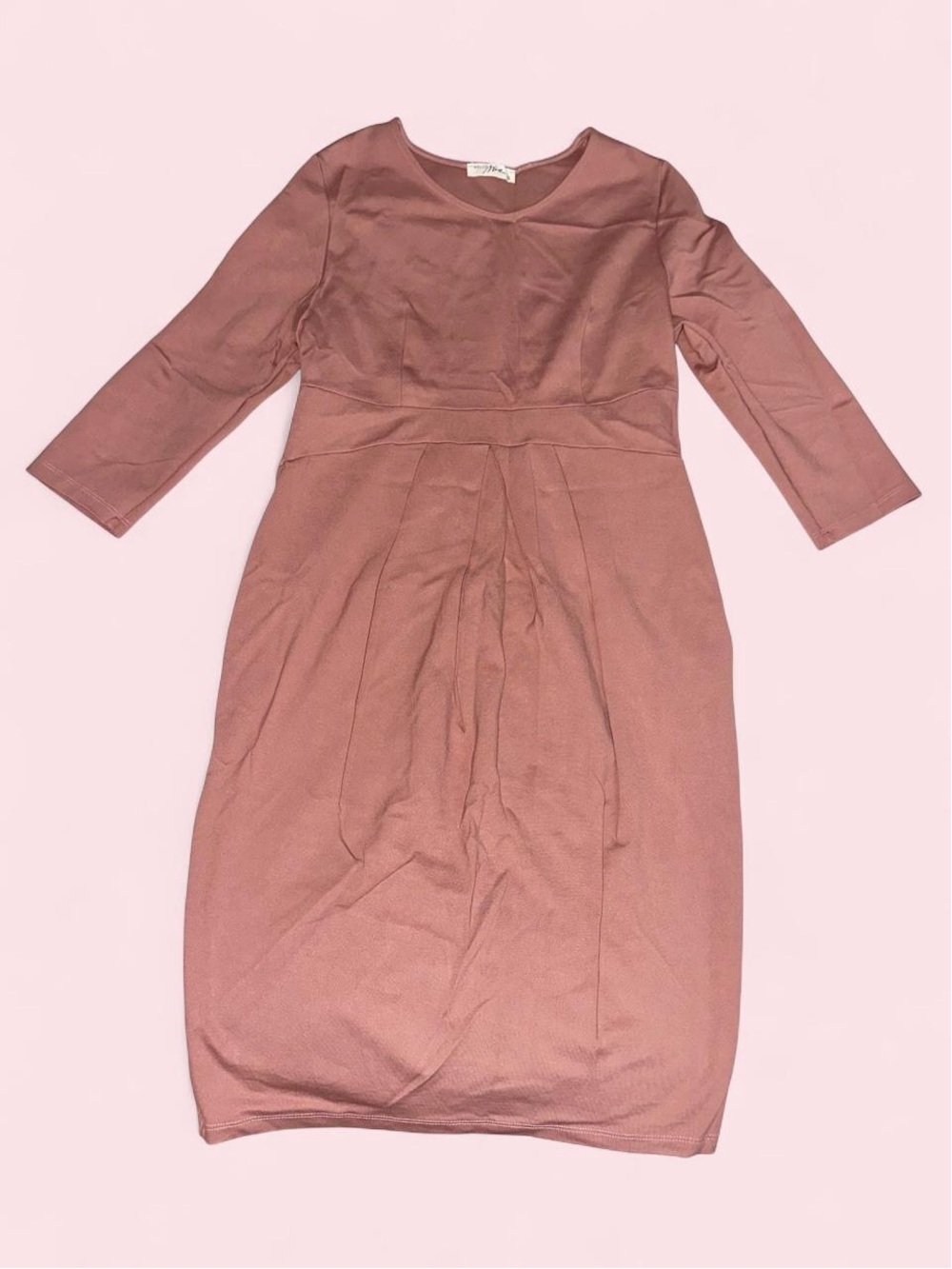 Maternity Women's Dusty Rose Sheath Dress
